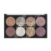 Eyeshadow Palette - Glitter Eye Makeup Set Pro 8 Colors Pressed Eye Shadow Powder Long Lasting Waterproof Highly Pigmented Ultra Shimmer Makeup for 02