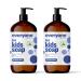 Everyone 3-in-1 Soap Body Wash Bubble Bath Shampoo 32 Fl Oz (Pack of 2) & 3-in-1 Kids Soap Body Wash Bubble Bath Shampoo 32 Ounce (Pack of 2) Lavender Lullaby - Buy Online on GoSupps.com