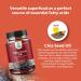 Chia Seed Oil Extract Capsules - Plant Based Omega 3 6 9 Supplement for Digestive & Heart Health - Daily Fiber Capsules for Immunity - Men & Women - Buy Online on GoSupps.com