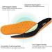 Shop QAUPPE Women's Walking Shoes - Arch Support Wide Fit Orthotic Sneakers for Plantar Fasciitis Relief - Comfort & Style in Black/Green 9W - Buy Online on GoSupps.com