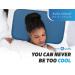 Kathy Ireland Health and Wellness Pillow Cooling Pad | Pressure-Activated | Recharges Automatically | Instant & Long-Lasting Relief | Ideal for Sleep & Exercise - Buy Online on GoSupps.com