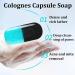Cologne Capsule Soap - Natural Mens Soap Bar for Cleansing & Soothing - Handmade Soap Bar For Face & Body - Body Odor & Acne Removal Soap - Multi-purpose Soap Bar for Moisturising and Smooth Skin - Buy Online on GoSupps.com