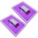 Nail Art Hand Cushion Smooth And Beautiful Beautiful And Practical Environmental Health Easy To Clean Manicure Hand Rest Strong And Sturdy for Home Salon Purple - Buy Online on GoSupps.com