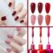 6PCS Red Nail Polish Set Nail Varnish - Quick Dry & Long Lasting Glitter Nail Varnish - Non-Toxic Water Based Holographic Nail Polish - No Need UV Nail Paint for DIY Nail Art Manicure at Home 8ML(Red) - Buy Online on GoSupps.com