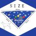 Shop Dog Birthday Accessories - Blue Bandana Scarf Set for All Sizes | Celebrate Your Pup's Special Day - Buy Online on GoSupps.com