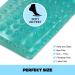 YINENN Square Shower Mat 21x21 with Suction Cups & Drain Holes - Non Slip & Washable - Green - Buy Online on GoSupps.com