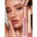 Seawave Nude Lip Liner and Lipstick Set - 12 Pcs Long Lasting Waterproof Matte Lipgloss for Black Mature Women - Makeup Gift Set - Buy Online on GoSupps.com