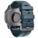 Add silicone bracelet compatible with Fenix 6/Fenix 5/Fenix 6 Pro/Fenix 5 Plus bracelet silicone quick lock with screw buckle replacement bracelet for forerunner 935/945 (stone)