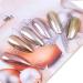 Buy Metallic Nail Powder Set - 6 Colors Chrome Nail Art Pigment for Stunning Shine & Mirror Effect - Buy Online on GoSupps.com