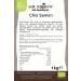 Buy 1kg Organic Chia Seeds - Salvia Hispanica Controlled Organic Cultivation High-Quality Black Chia Seeds for Superfood Nutrition - International Shipping Available - Buy Online on GoSupps.com