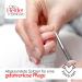 Otto Herder Stainless Steel Baby Nail Scissors - 9cm Round Tips for Safe Nail Care - Buy Online on GoSupps.com