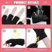 WLLHYF Anti UV Gel Nail Lamp Gloves - Professional Fingerless Protection for Nail Art DIY - Moisturizing Skin Care - 1 Pair - Buy Online on GoSupps.com