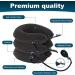 Cervical Neck Traction Device - Portable Neck Stretcher for Pain Relief at Home - Dark Gray - Buy Online on GoSupps.com