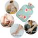 Naanle 2L Hot Water Bottle with Lid - Strawberry Flowers | Heat & Cold Therapy for Back Pain Relief & Warm Hands/Feet - Buy Online on GoSupps.com