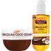 Palmer's Coconut Oil Formula Brazilian Coco Firming Skin Care Duo Whipped Body Butter (8.8 Oz) + Body Oil (6.5 Fl Oz) Helps with Skin Tightening & Firming of Bum Bust & Belly Provides 48Hr Moisture