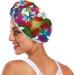 Buy White Butterflies Watercolor Hair Towel 2 Pack - Super Absorbent Quick Dry Turbans for Women & Girls - Buy Online on GoSupps.com