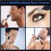 Nose Hair Trimmer - Hygienic Grooming Tool with Rinseable & Interchangeable Heads for Nose Ears Eyebrows & Neckline - Shop Internationally - Buy Online on GoSupps.com