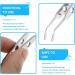 Stainless Steel Meibomian Gland Expressor - Premium Eyelid Tweezers for Dry Eyes - Buy Online on GoSupps.com