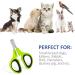 OneCut Nail Clippers for Pets - Professional Cat & Kitten Claw Trimmers - Ideal for Small Dogs & Puppies - Updated Green Design - Buy Online on GoSupps.com