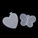 EXCEART 50 Pcs Clear Plastic Mesh Canvas for Needlepoint Embroidery - Cross Stitch Art Craft Shapes Included - Buy Online on GoSupps.com