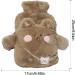 Heated Water Bottle 1000ml | Beaver Hot Water Bottle with Cover | Perfect Gift for Friends & Family | Cozy Hand & Foot Warmer - Buy Online on GoSupps.com
