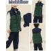 Happy Cherry Kids' Winter Puffer Vest Lightweight Hooded Gilet | Water Resistant Windproof Down Jacket for Boys and Girls 3-13 Years - Green (3-4 Years) - Buy Online on GoSupps.com