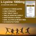 SYNVIT L-Lysine 1000mg (12 Month Supply) - 360 High Strength Tablets | Vegan Friendly | Essential Amino Acid - Buy Online on GoSupps.com