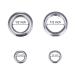 200 Sets Grommets Eyelets for Canvas & Leather DIY Craft - 1/2 & 1/4 Inch Washer Self Backing - Buy Online on GoSupps.com