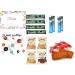 2 in 1 Instant Coffee Gift Box | Coffee Lovers Gifts Set Hamper - Gift for Coffee Lover - 8 Instant Coffee Sachets Border Lotus Biscuits | Lindt Chocolate for All Occasion - Buy Online on GoSupps.com