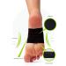 Compression Arch Support Brace for Plantar Fasciitis Relief - Foot Arch Supports for Flat Feet, Heel Spurs, and Feet Pain - Men Women 1 Pair Black - Buy Online on GoSupps.com