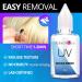 Buy Arison Hair UV Glue V Light Kit - Clear Glue & UV Lamp for Wig Extensions | Professional Hairdresser Tools - Buy Online on GoSupps.com