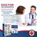 Doctor Developed Compression Gloves for Arthritis + Handbook, 2 Pairs XL - Men & Women's Hand Support for Arthritis Pain & Carpal Tunnel Relief - Buy Online on GoSupps.com