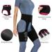 XL Hip Support Brace - Compression Wrap for Hip Joints, Arthritis & Groin - Anti-Slip, Faster Recovery - Black - Buy Online on GoSupps.com