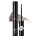 Isadora IsaDora Eyebrow Gel with Precision Brush - Easy Setting and Long Lasting Result - For Defined Full Brows - Eyebrow Laminating - Medium Brown Eyebrow Gel