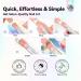 Buy Saviland Extra Long Nail Template - Professional Stencil Extension & Nail Shape Guide for Gel & Acrylic Nails | Self-Adhesive DIY Manicure - Buy Online on GoSupps.com