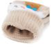 Kids Puppy Flip Top Short Knitted Gloves | Toddler Half Finger Gloves for 3-8 Yrs | Cat/Beige - Buy Online on GoSupps.com