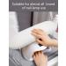Nail Arm Rest Microfiber PU Leather Manicure Hand Pillow Cushion - 1 Pack White - Buy Online on GoSupps.com
