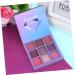 Angoily 3pcs 9 Makeup Palette Eye Shadow Diamond 1 count (Pack of 1) Purplex3pcs - Buy Online on GoSupps.com