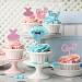 UXYOKM 24Pcs Boy or Girl Cupcake Toppers Blue Pink Glitter Gender Reveal Cupcake Picks Baby Shower Birthday Party Cake Decorations Supplies - Buy Online on GoSupps.com