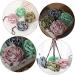 Healeved 4pcs Bath Flower Scrubber - Exfoliating & Cleaning Balls for Comfortable Home Bathing - Buy Online on GoSupps.com
