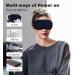 SmilePowo Heated Sleep Eye Mask - USB Electric Heating Pad for Dry Eyes, Puffy Eyes, Dark Circles - 1 Count - Buy Online on GoSupps.com