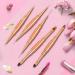 Double-Sided Nail Brush Set | Gel Nail Art Brushes & Ombre Brush Kit | 10 Heads Nail Polish Tools - Lea-shall 5PCs Double-End Brush Set for UV Gel Nails - Buy Online on GoSupps.com