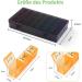 Weekly Pill Organizer - 7 Day Medication Box with Large Compartments for Vitamins & Supplements | Opret Tablet Box (Transparent Black Lid) - Buy Online on GoSupps.com