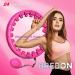 Brebon Weighted Hoola Exercise Fit Hoops Plus Size - 2 in 1 Weight Loss & Abdomen Fitness Equipment - 24 Detachable Knots - Adjustable Auto-Spinning Ball - Pink - Buy Online on GoSupps.com