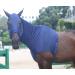 Leberna Lycra Stretch Horse Hood with Zip - Full Face Neck Cover in Navy | International Shipping Available - Buy Online on GoSupps.com