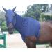 Leberna Lycra Stretch Horse Hood with Zipper - Full Face Neck Cover XL - Navy | Durable & Comfortable Equestrian Gear - Buy Online on GoSupps.com