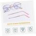 Gleavi Glasses Accessories - Replacement for Short-Sightedness | 2 Pairs Bendable Purple - Buy Online on GoSupps.com