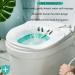 Sitz Bath for Hemorrhoids & Postpartum Treatment - Foldable Perineal Soaking Seat in Green - Buy Online on GoSupps.com
