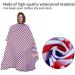 Waterproof Hairdressing Cape - Oil-Resistant Salon Cape for Adult Haircuts - Buy Online on GoSupps.com
