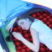 REDCAMP Flannel Sleeping Bag for Adults with Detachable Hood - Comfortable Cotton Camping Bag - Red/Grey/Blue - 3lbs Filling - Buy Online on GoSupps.com